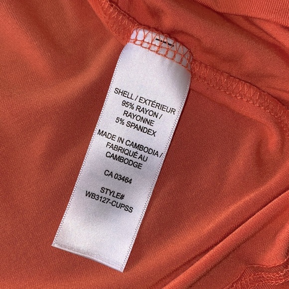 Ricki’s | Light Orange Short Sleeve Cardigan - Size XS - Picture 4 of 4